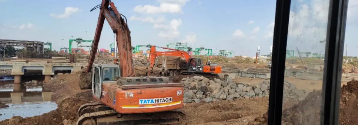 Dredging Work at JNPT